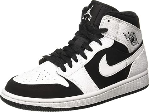 nike jordan 1 mid schwarz weiß|michael jordan sneaker.